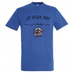 T-shirt coton je peux pas adulte