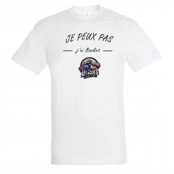 T-shirt coton je peux pas...