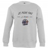 Sweat molleton col rond enfant