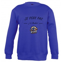 Sweat molleton col rond enfant